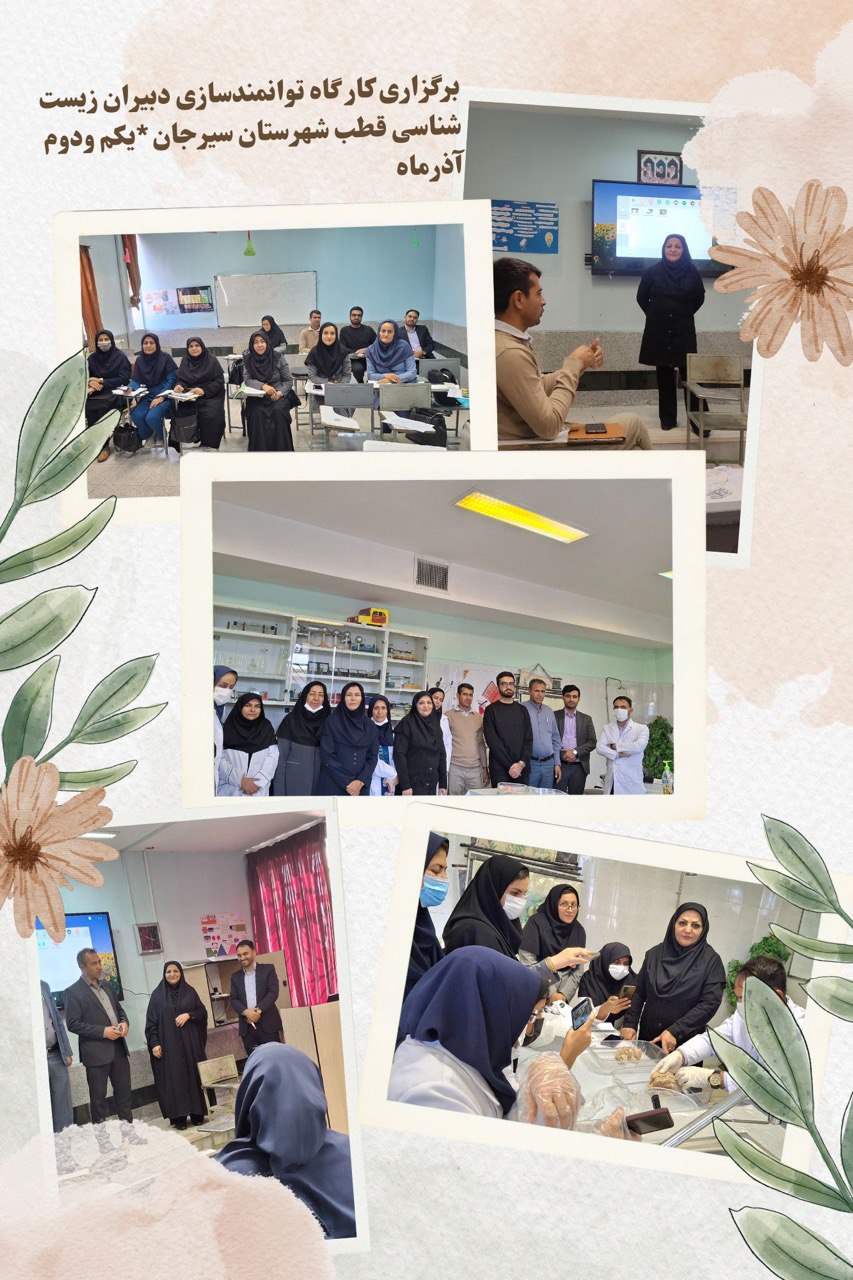 کارگاه کیفیت بخشی آموزشی قطب شهرستان سیرجان